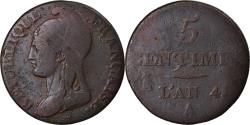 World Coins - Coin, France, Dupré, 5 Centimes, AN 4, Paris, , Bronze, KM:635.1