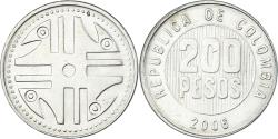 World Coins - Coin, Colombia, 200 Pesos, 2006