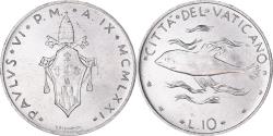 World Coins - Coin, VATICAN CITY, Paul VI, 10 Lire, 1971, , Aluminum, KM:119