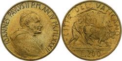World Coins - Vatican, John Paul II, 200 Lire, 1982 (Anno IV), Rome, Aluminum-Bronze,