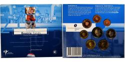 World Coins - Netherlands, Beatrix, Set 1 cts. - 2 Euro, 2005, Utrecht,
