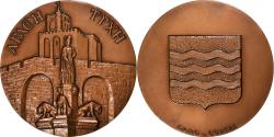 World Coins - France, Medal, Ville d'Agde, Geography, 1984, Garo-Coutre, , Bronze