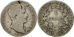 World Coins - Coin, France, Napoléon I, Franc, 1805, Toulouse, , Silver, KM:656.10