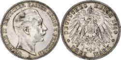 World Coins - German States, PRUSSIA, Wilhelm II, 3 Mark, 1910, Berlin, Silver,