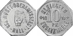 World Coins - Germany, Stadt Schwäbisch Hall, 10 Pfennig, 1918, , Zinc