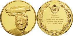 World Coins - France, Medal, French Third Republic, Aviation, , Vermeil