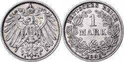 World Coins - Coin, GERMANY - EMPIRE, Wilhelm II, Mark, 1906, Muldenhütten,