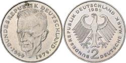 World Coins - GERMANY - FEDERAL REPUBLIC, 2 Mark, 1989, Hamburg, , Copper-Nickel Clad