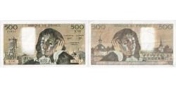 World Coins - France, 500 Francs, Pascal, 1983-06-02, Q.192, AU(50-53)