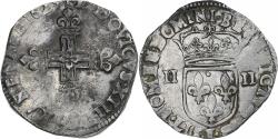 World Coins - France, Louis XIII, 1/4 Ecu, 1629, Bayonne, Silver, , Gadoury:27