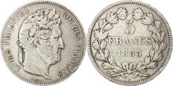 World Coins - Coin, France, Louis-Philippe, 5 Francs, 1833, Bayonne, , Silver