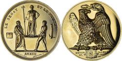 World Coins - France, Medal, Napoléon Ier, Le Sénat, Le Peuple, History, Denon, Restrike