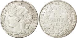 World Coins - Coin, France, Cérès, 50 Centimes, 1882, Paris, , Silver, KM:834.1