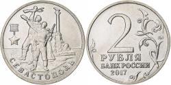 World Coins - Russia, 2 Roubles, Sevastopol, 2017, Moscow, Nickel plated steel,