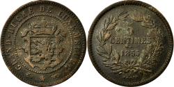 World Coins - Coin, Luxembourg, William III, 5 Centimes, 1855, Paris, , Bronze
