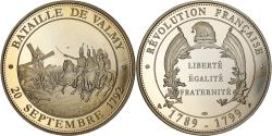 World Coins - France, Medal, Révolution Française, Bataille de Valmy, Copper-nickel