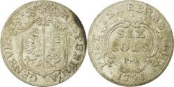 World Coins - Coin, SWISS CANTONS, GENEVA, 6 Sols, 1791, , Billon, KM:82