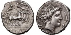 Ancient Coins - Carthaginian Sicily, Tetradrachm, ca. 350-300 BC, Lilybaion, Silver,