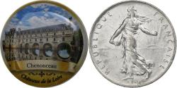 World Coins - France, Token, Châteaux de la Loire, Chenonceau, Nickel,
