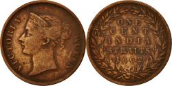 World Coins - Coin, Straits Settlements, Victoria, Cent, 1862, , Copper, KM:6