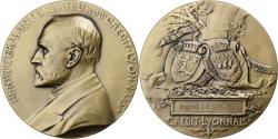 World Coins - France, Medal, Henri Germain , Fondateur du Crédit Lyonnais, Bronze, Pillet
