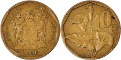World Coins - Coin, South Africa, 10 Cents, 1991