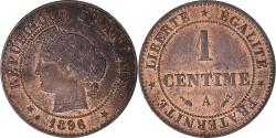 World Coins - Coin, France, Cérès, Centime, 1896, Paris, , Bronze, KM:826.1