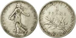 World Coins - Coin, France, Semeuse, Franc, 1903, Paris, , Silver, Gadoury:467
