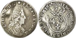 World Coins - Coin, France, Louis XIV, 1/12 Écu aux palmes, 1697, Lille,