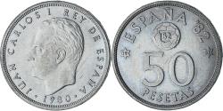 World Coins - Spain, Juan Carlos I, 50 Pesetas, 1980 (82), Madrid, , Cupronickel, KM:819
