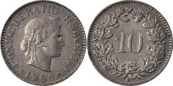 World Coins - Coin, Switzerland, 10 Rappen, 1958