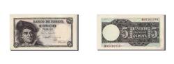 World Coins - Banknote, Spain, 5 Pesetas, 1948, 1948-03-05, KM:136a, UNC(63)