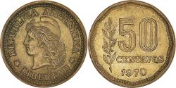 World Coins - Coin, Argentina, 50 Centavos, 1970