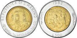 World Coins - Coin, San Marino, 500 Lire, 1982