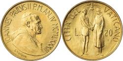 World Coins - Coin, VATICAN CITY, John Paul II, 20 Lire, 1982, Roma, FDC,