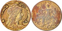 World Coins - Coin, France, Dupuis, 10 Centimes, 1898, Paris, , Bronze, KM:843