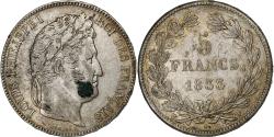 World Coins - France, Louis-Philippe I, 5 Francs, 1833, Lille, Silver, , Gadoury:678