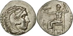 Eski Paralar - Para, Makedonya Krallığı, Alexander III, Drachm, Abydos, AU (55-58), Gümüş