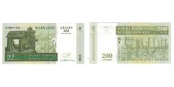 World Coins - Banknote, Madagascar, 200 Ariary, 2004, KM:87a, UNC(63)