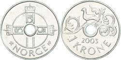 World Coins - Coin, Norway, Krone, 2003