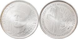 World Coins - France, Medal, Général De Gaulle, 1990, Silver,