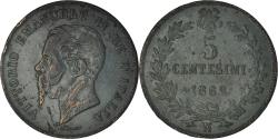 World Coins - Coin, Italy, Vittorio Emanuele II, 5 Centesimi, 1862, Naples, , Copper