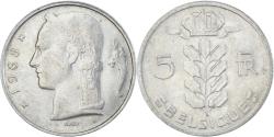 World Coins - Coin, Belgium, 5 Francs, 5 Frank, 1968