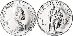 World Coins - Coin, VATICAN CITY, John Paul II, 100 Lire, 1982, FDC, , Stainless