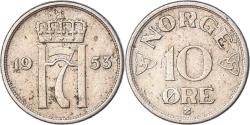 World Coins - Coin, Norway, 10 Öre, 1953