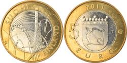 World Coins - Finland, 5 Euro, Provinces - Savonia, 2011, Vantaa, , Bi-Metallic, KM:162
