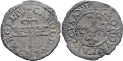 World Coins - Duchy of Lorraine, Charles III, Liard, 1581, Nancy, Billon,