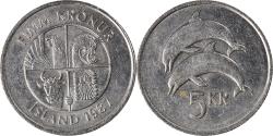 World Coins - Coin, Iceland, 5 Kronur, 1987