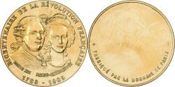World Coins - France, Medal, Bicentenaire de la Révolution Française - Louis XVI et