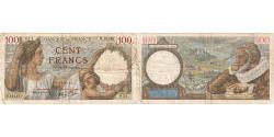 World Coins - France, 100 Francs, Sully, 1941, N.19146, VF(30-35), Fayette:26.46, KM:94